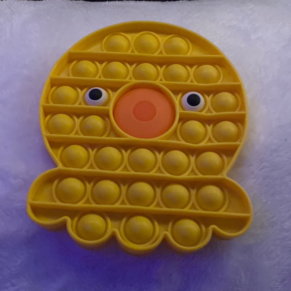 yellow duck pop-it